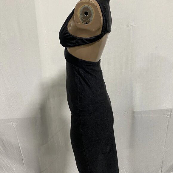 Adriana Degreas Women’s Cut-Out Solid Short Dress Black Size S - Picture 9 of 14